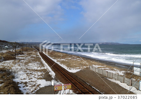 釧網本線北浜駅付近 37022085