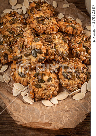 Pumpkin cookies. 37022287