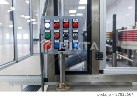 control panel with buttons control panel with buttons 37023504