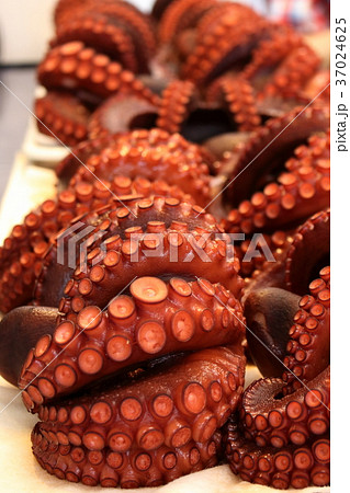 沢山のゆでだこ 37024625