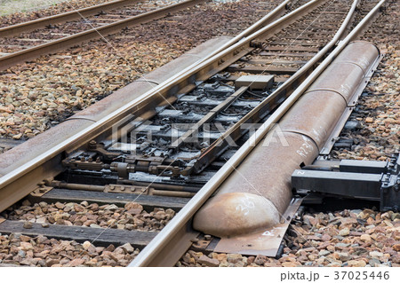 鉄道_ポイント切り替え 37025446