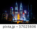 Kuala Lumpurクアラルンプールペトロナスタワー夜景 37025606