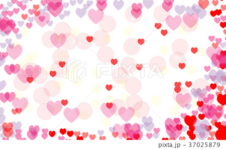 Abstract heart valentine background 37025879