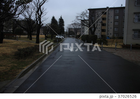 雨の習志野台 37026526