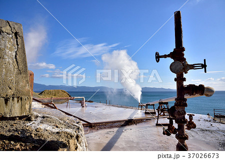 開聞岳山麓風景　山川製塩工場跡地　鹿児島県指宿市　 37026673