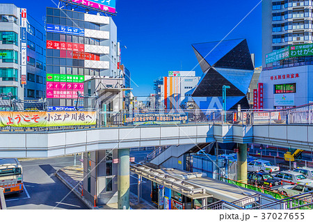 埼玉　川越駅　東口駅前の風景 37027655