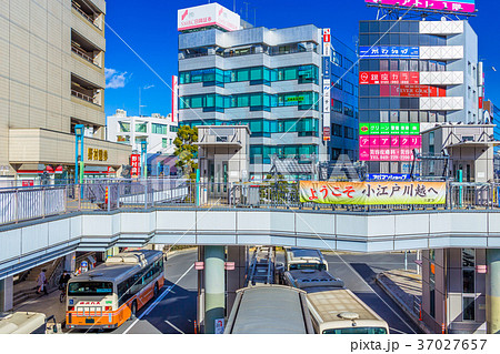 埼玉　川越駅　東口駅前の風景 37027657