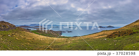 Ring of Kerry landscape panorama Ring of Kerry landscape panorama 37028598