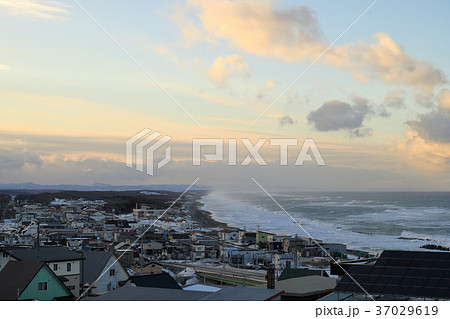 北海道北見市常呂町の街並み 37029619