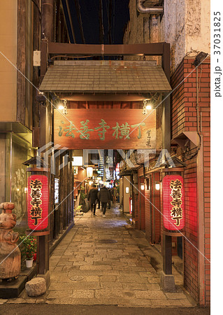 大阪・夜の法善寺横丁 大阪・夜の法善寺横丁 37031825