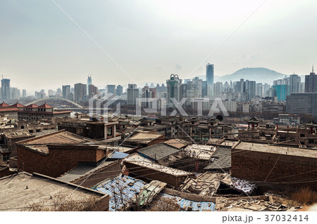 Poor part of chinese city Poor part of chinese city 37032414