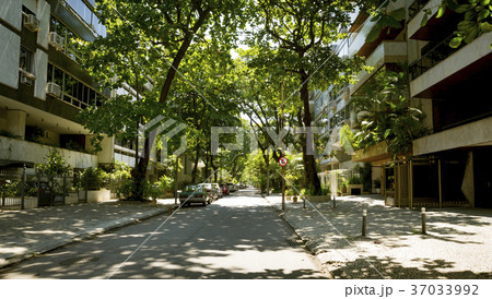 Leblon district street in Rio de Janeiro, Brazil 37033992