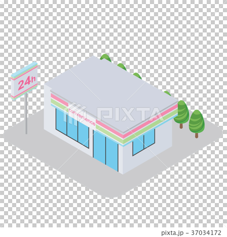 コンビニエンスストア 37034172