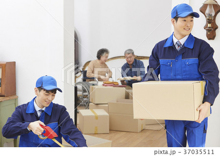 移転 引っ越し 紙箱 37035511