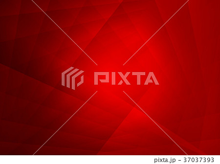 Abstract geometric Red color, Vector illustration 37037393