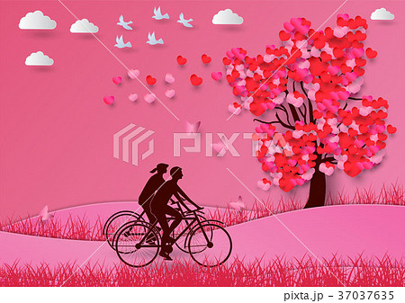 Concept of valentine day ,with a heart shaped Concept of valentine day ,with a heart shaped 37037635