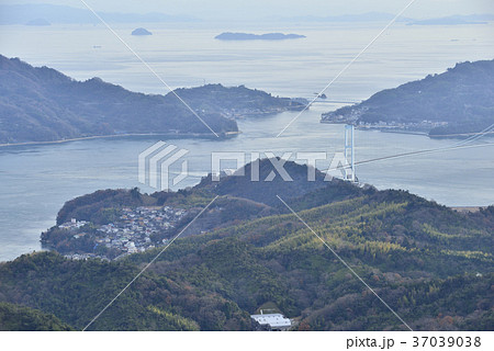 【広島県　呉市】野呂山からの瀬戸内海 37039038