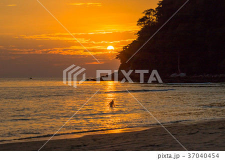 sunset at Kala island endwise of Layan beach 37040454
