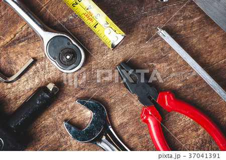 Top view of Working tools,wrench,socket wrench,h 37041391