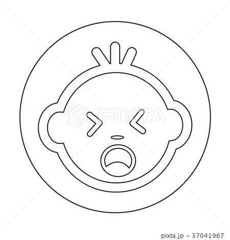 Baby Face Icon 37041967