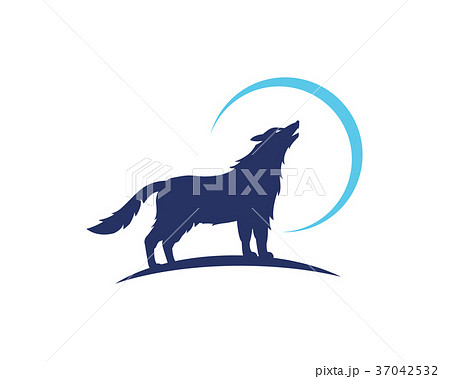 Wolf Logo Template vector 37042532
