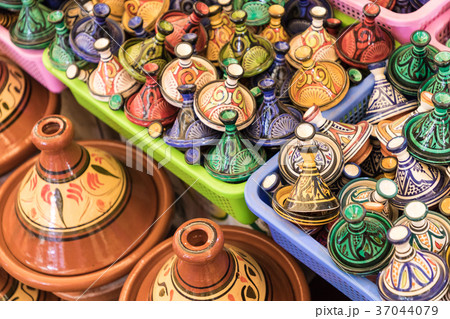 Tajines in the market, Marrakesh,Morocco Tajines in the market, Marrakesh,Morocco 37044079