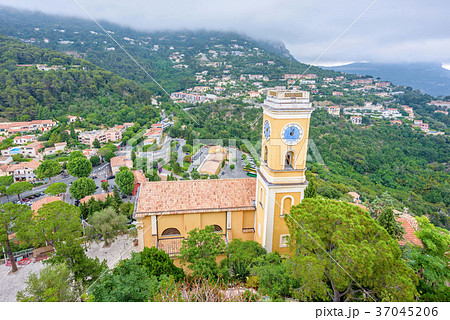 Daylight foggy view to Our Lady of the Assumption 37045206