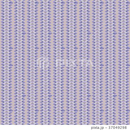 Oriental pattern Abstract floral tile ornament 37049298