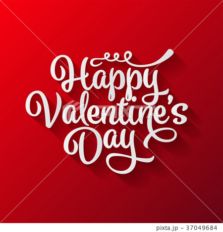 Valentines Day Lettering. Handwritten Romantic 37049684