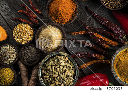 Wooden bowl, Hot spices Wooden bowl, Hot spices 37050374