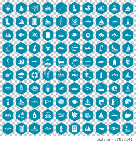 100 water icons sapphirine violet 100 water icons sapphirine violet 37053141