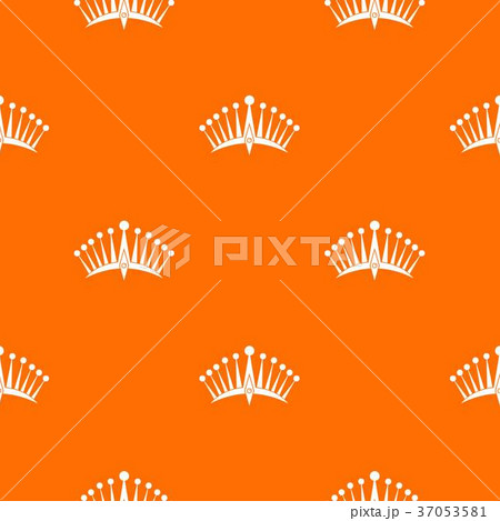 Big crown pattern seamless 37053581