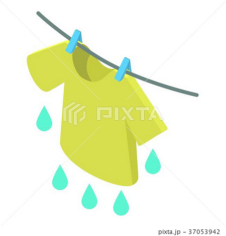 T-shirt icon, isometric 3d style 37053942