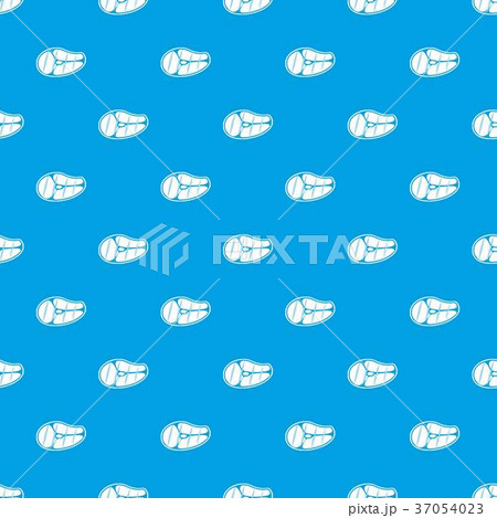 Steak pattern seamless blue 37054023