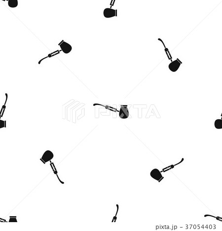 Electronic cigarette with nozzle pattern seamless black 37054403