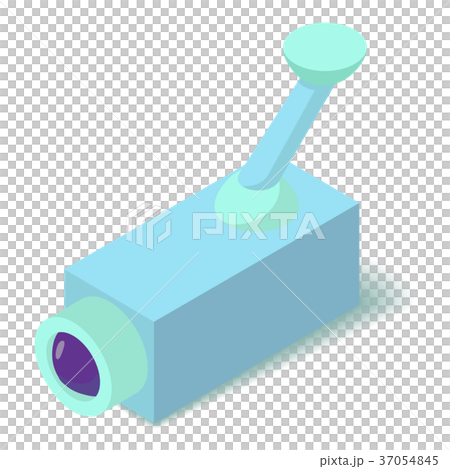 Security camera icon, isometric 3d style 37054845