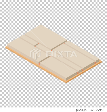 Tile icon, isometric 3d style Tile icon, isometric 3d style 37055956
