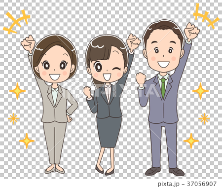 企業隊的例證 37056907