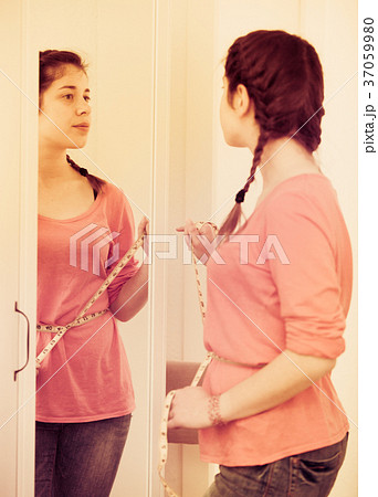 Girl happy to lose weight 37059980