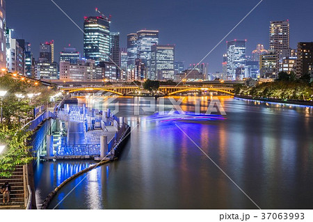 大阪夕景 37063993