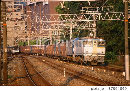 EF651008重連貨物列車 37064849