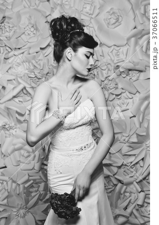 beautiful girl in wedding gown beautiful girl in wedding gown 37066511