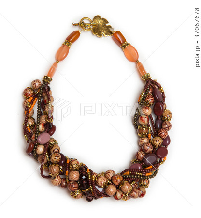 Nice bracelet isolated on the white 37067678
