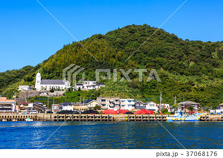 神ノ島教会　海からの眺め 37068176