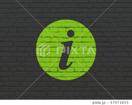 Web design concept: Information on wall background Web design concept: Information on wall background 37071655