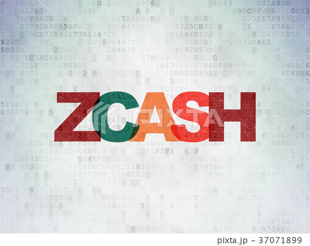 Blockchain concept: Zcash on Digital Data Paper Blockchain concept: Zcash on Digital Data Paper 37071899
