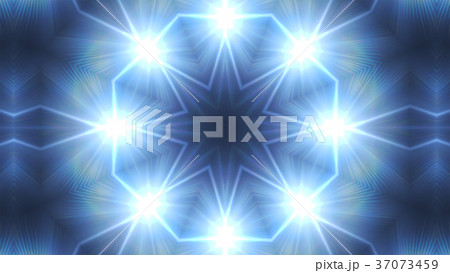 kaleidoscope blue light pattern spotlights  37073459