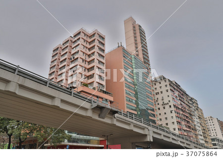 old apartment building District at Mog kok old apartment building District at Mog kok 37075864