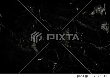 Black marble texture background, Black stone floor 37076218