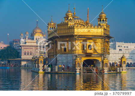 The Golden Temple at Amritsar, Punjab, India The Golden Temple at Amritsar, Punjab, India 37079997